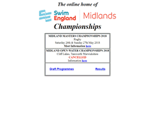 Tablet Screenshot of midlandchampionships.org.uk